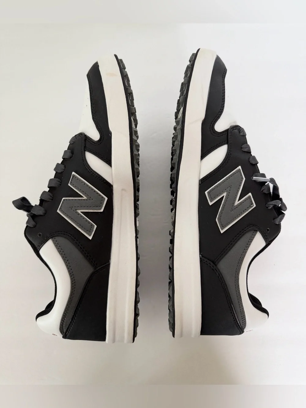 New Balance 480 Golf SL Spikeless Golf Shoes Black White Men’s Sz 12 Waterproof